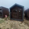 Sauna Ogrodowa 3,5x2,3m z panoramicznymi oknami