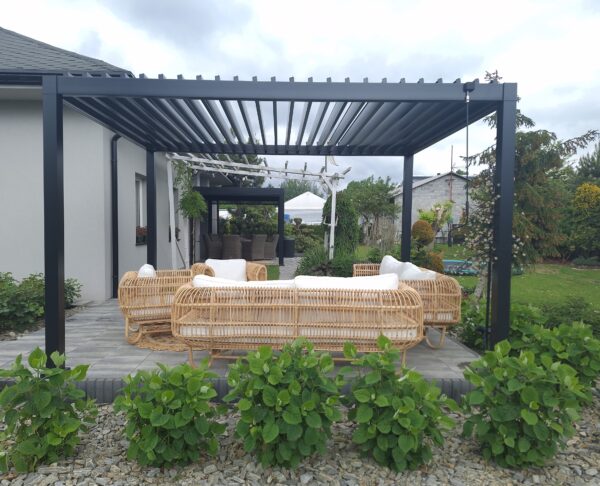 Pergola Ogrodowa Aluminiowa 4x4