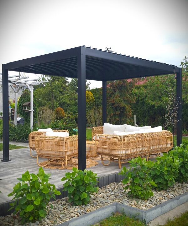 Pergola Ogrodowa Aluminiowa 4x4 - obrazek 2