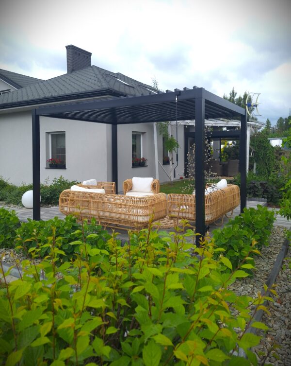 Pergola Ogrodowa Aluminiowa 4x4 - obrazek 3