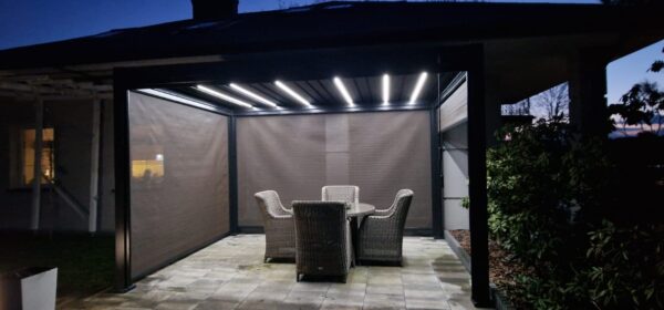 Pergola Ogrodowa Aluminiowa 4x4 - obrazek 7